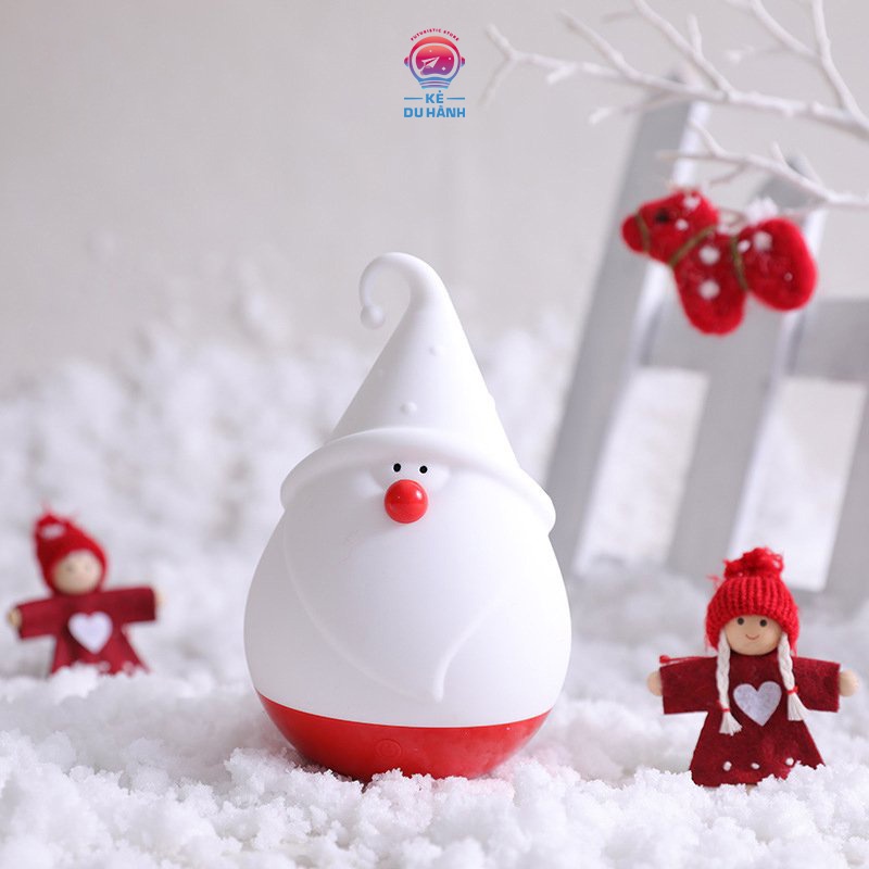 Đèn santa silicone kẻ du hành