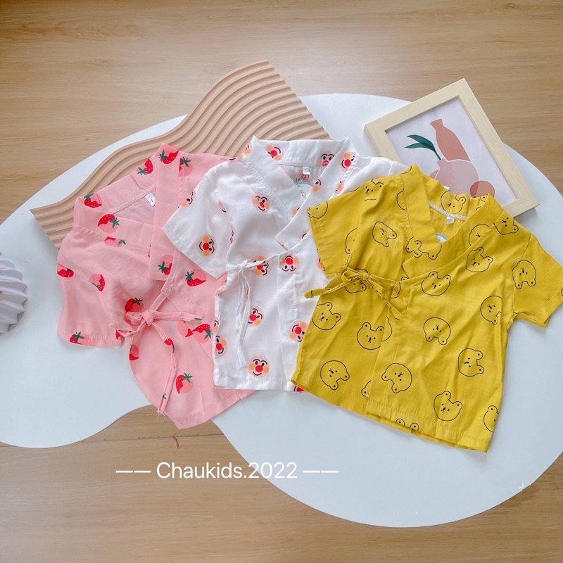 Yukata cho bé mã 43055
