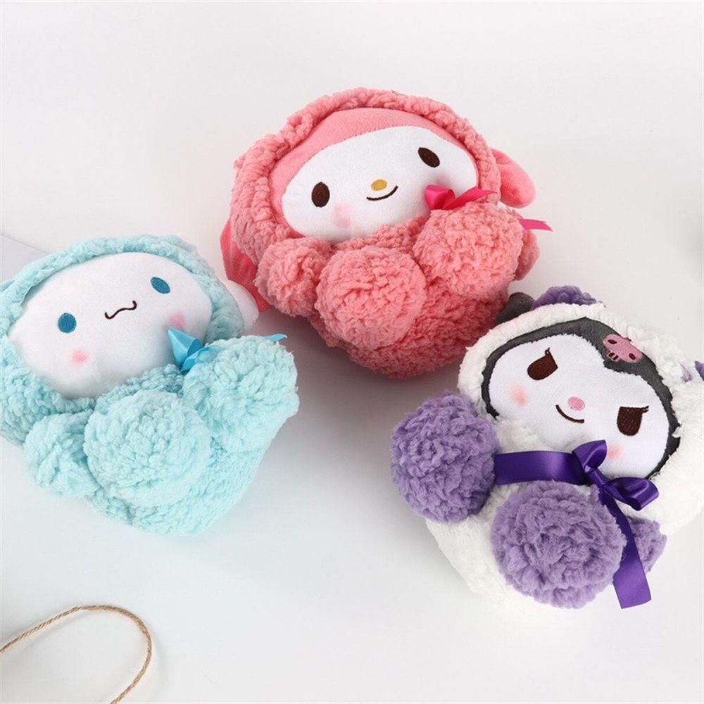LANFY Móc Khóa Hình Đồ chơi nhồi bông Hoạt Hình My Melody Dễ Thương
