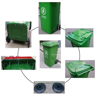 *giảm giá sốc* THÙNG RÁC CÔNG CỘNG 240L