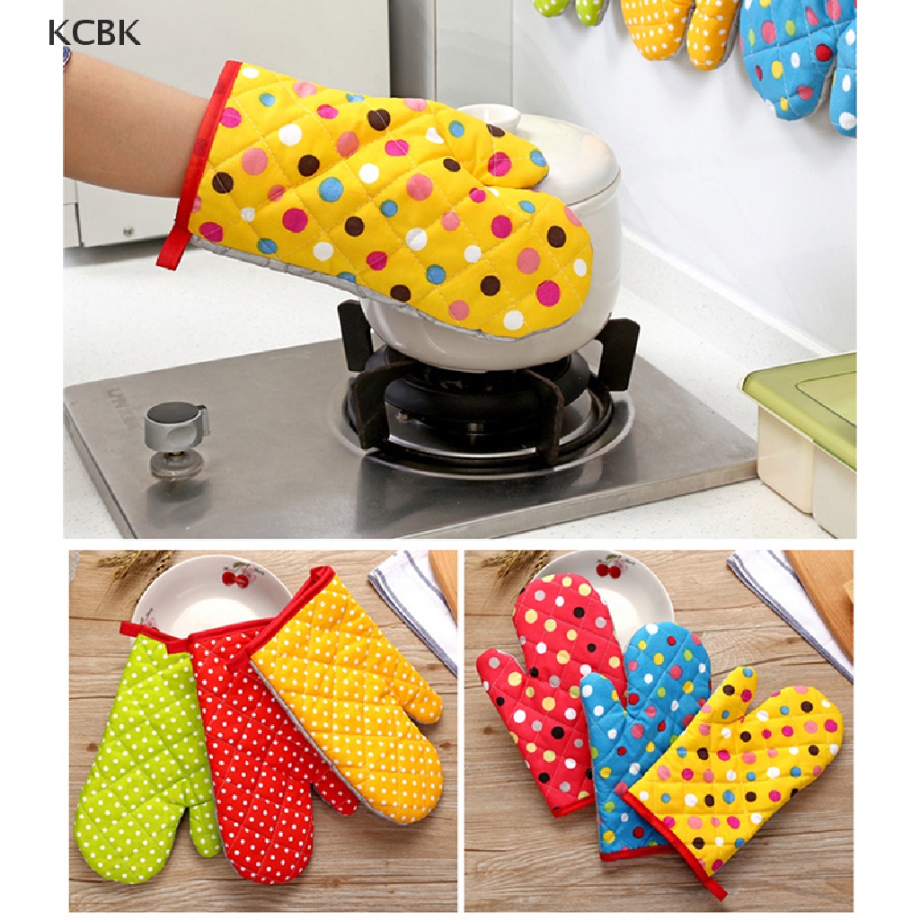 1 Găng Tay Chịu Nhiệt Bằng Cotton Dùng Cho Lò Vi Sóng