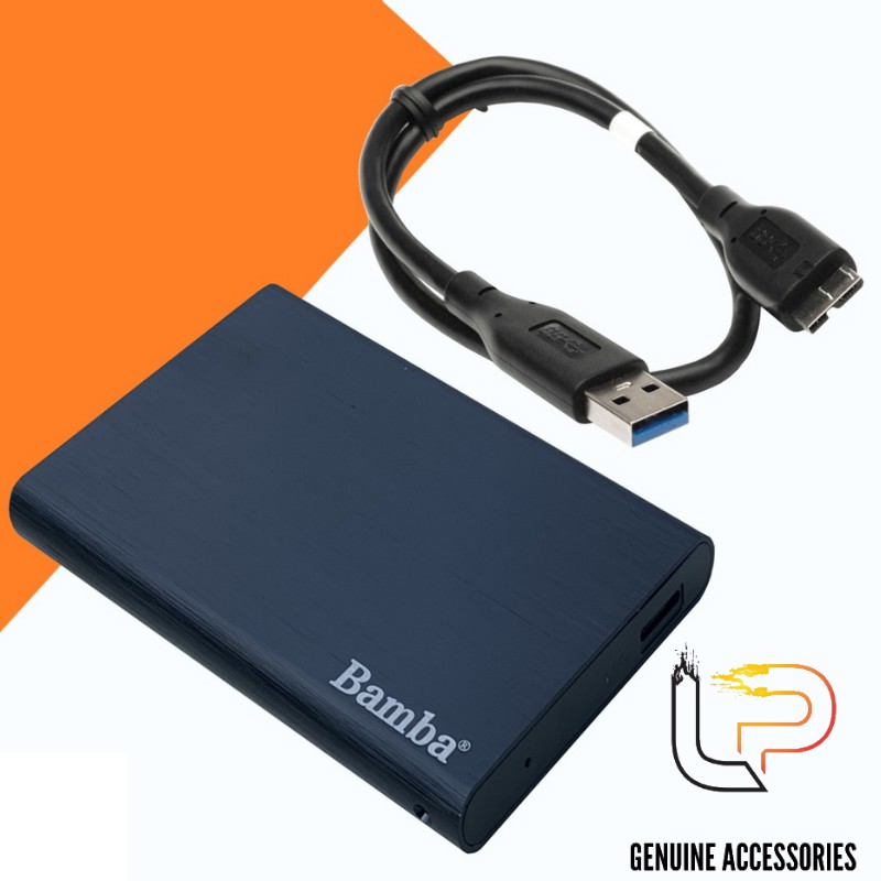 Box gắn HDD Bamba Chuẩn Sata 2.5 - Usb 3.0 nhôm