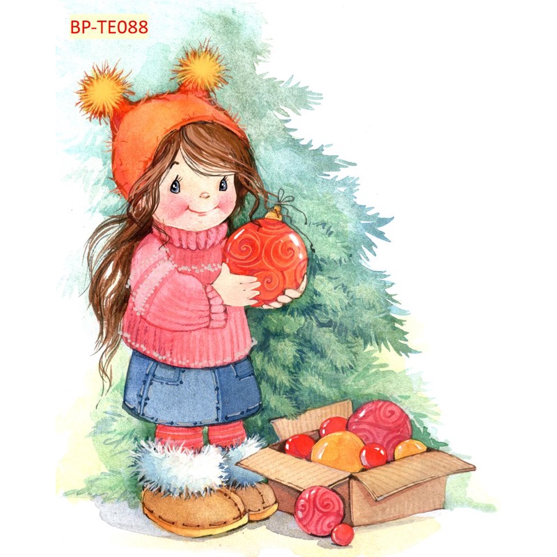 Tranh Dán Tường Phòng HOẠT HÌNH VỚI HÌNH VẼ CHIBI ĐÁNG YÊU