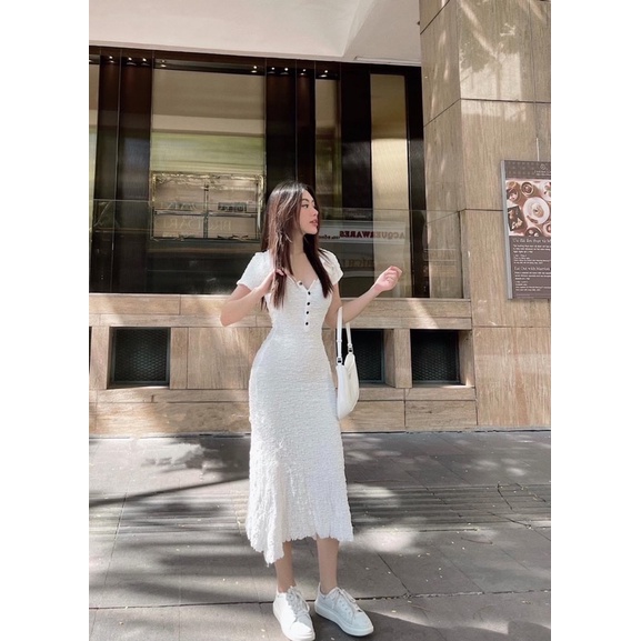 🌈ĐẦM BODY ÔM CỔ SƠMI POLO VÁY XOÈ THÂN NHÚN ĐI CHƠI ĐI BIỂN ĐI DẠO PEONYB gimishop🌈 | BigBuy360 - bigbuy360.vn