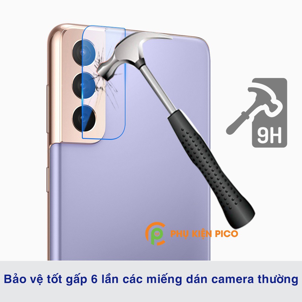 Cường lực camera Samsung S21 Plus 5G độ cứng 9H trong suốt - Dán camera Samsung Galaxy S21 Plus 5G