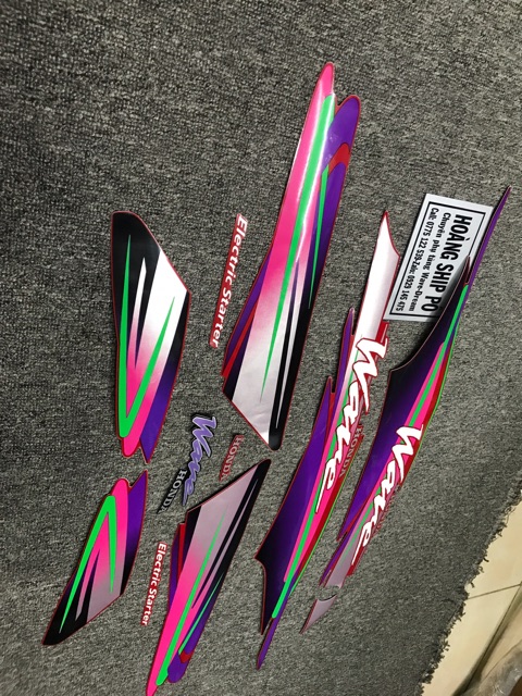 Tem wave thái 100 đỏ