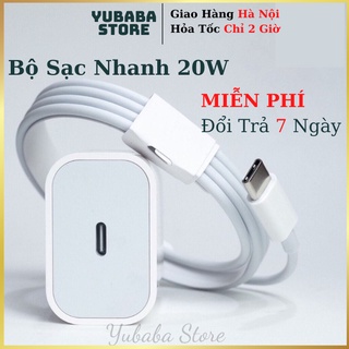 Bộ sạc IPhone Sạc nhanh 20W( Dùng cho Iphone 12/12pro/12max/12promax/ 11 Pro Max/ip11/ip11pro/ X/ XS Max/ 8/ 8 Plus)