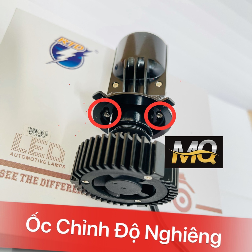 Đèn Pha Led Bi Cầu RTD M01X Ô Tô Đèn Bi Cầu Ô Tô Pha Bi Ô Tô