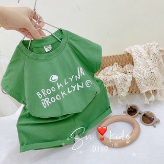 Bộ cộc tay cho bé chất thun lạnh đẹp