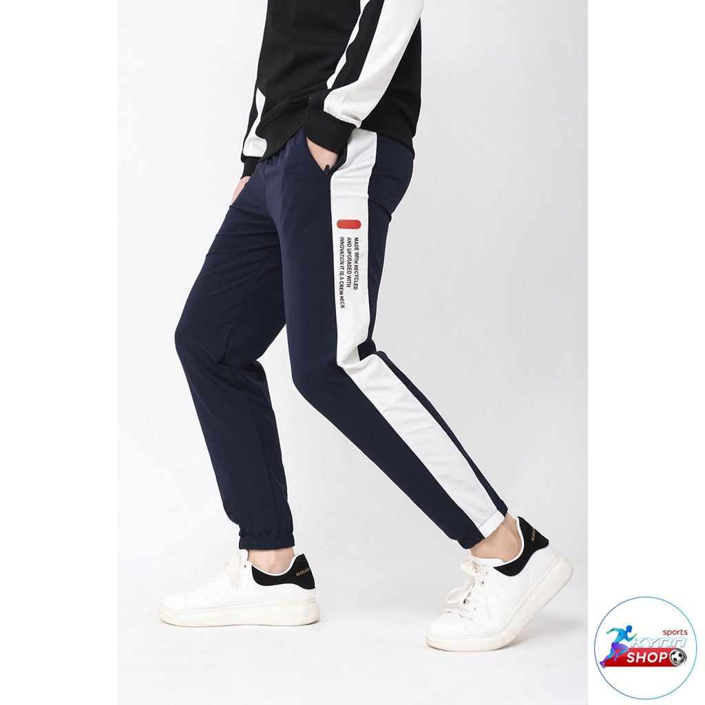 Quần dài jogger nam chất liệu vải gió giãn cao cấp thời trang kynn shop