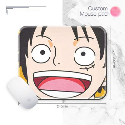 Miếng di chuột in hình ONE PIECE mẫu LUFFY VÀ CHOPPER Đảo Hải Tặc anime chibi miếng kê chuột miếng lót chuột