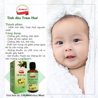 COMBO 5 TINH DẦU TRÀM CẦU BÌNH AN 100ML