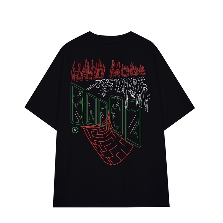 Áo thun cotton the maze tee, áo oversize nam nữ