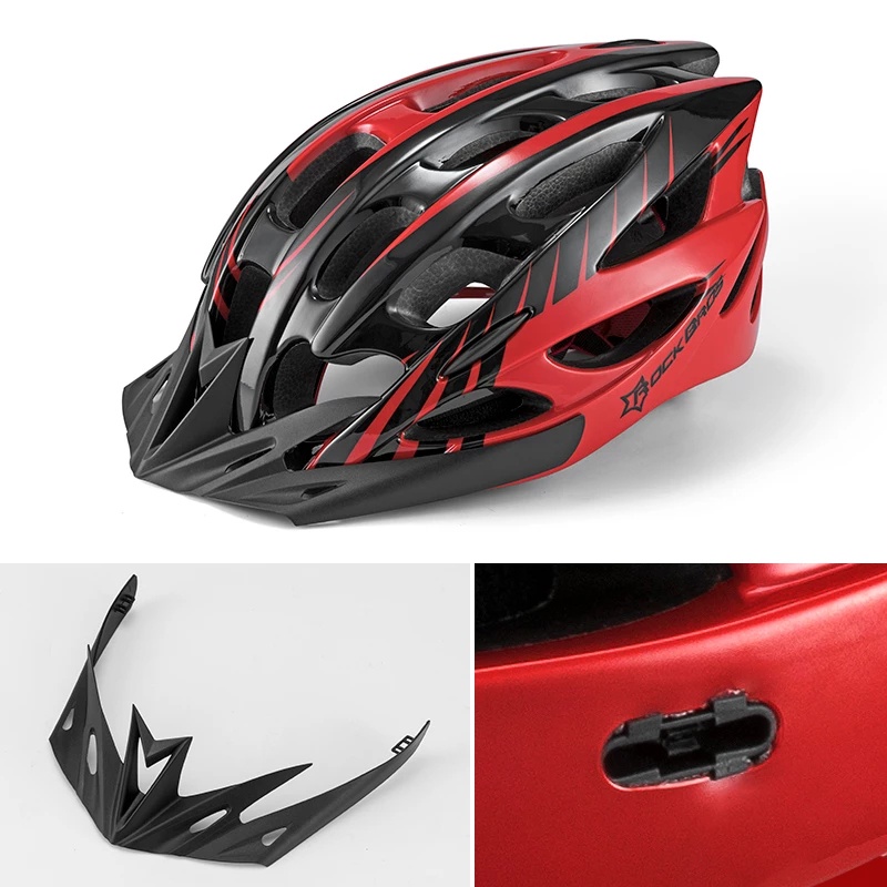 Mũ Bảo Hiểm ROCKBROS Đi Xe Đạp MTB Size M/L 4 Màu Kích Thước 57cm-62cm