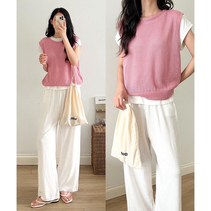 Áo tanktop len móc 3309_A0578