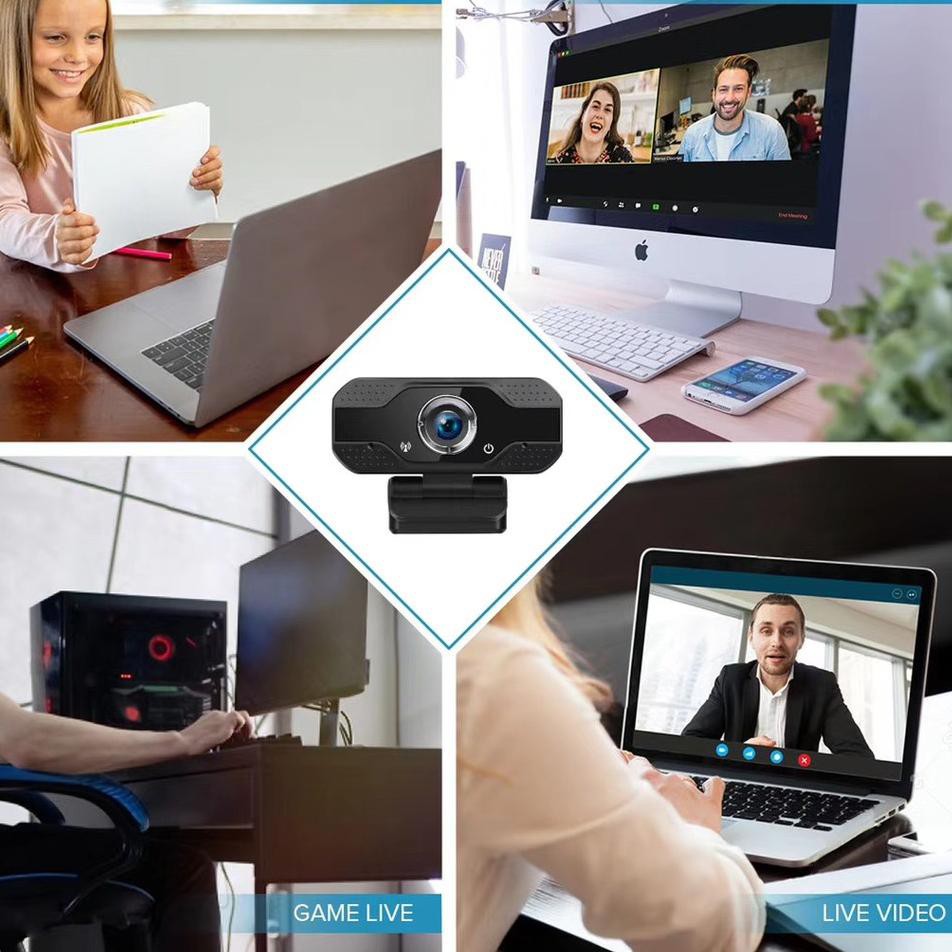 Webcam Full HD 1080P Có Micro V8 / laptop / pc | BigBuy360 - bigbuy360.vn