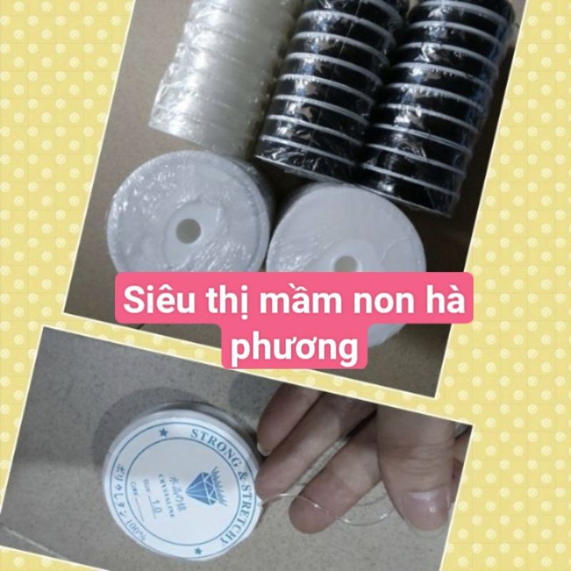 Cước chun xâu co giãn, chun xâu cước xâuhạt vòng