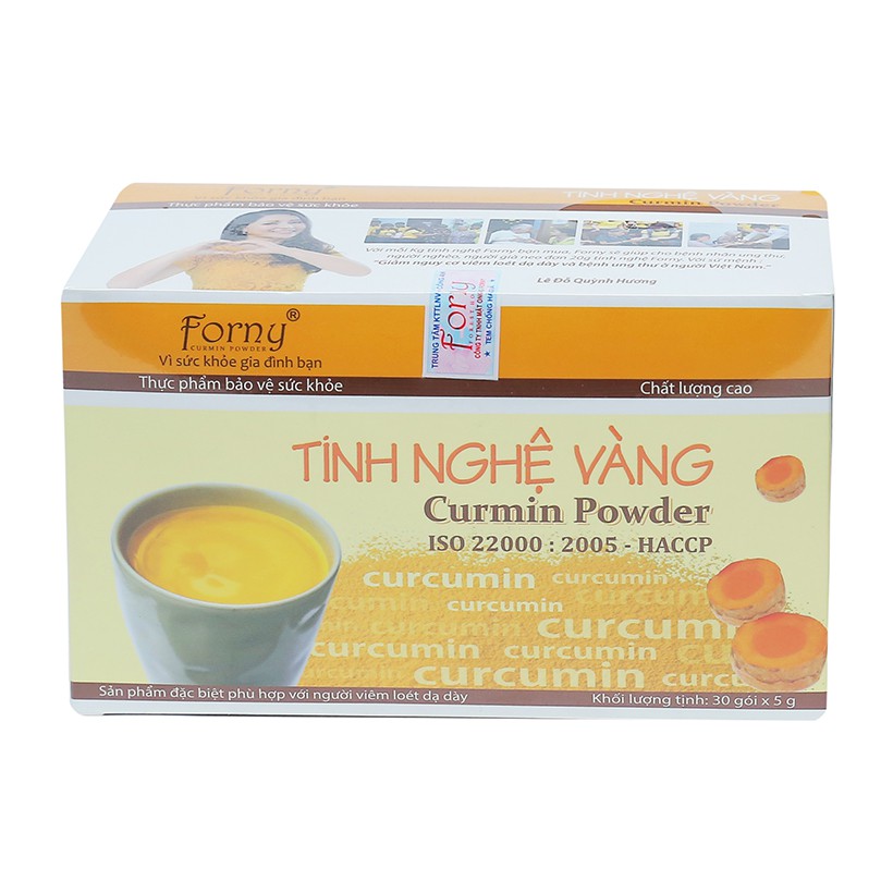 Hộp tinh nghệ vàng Forny (150g)