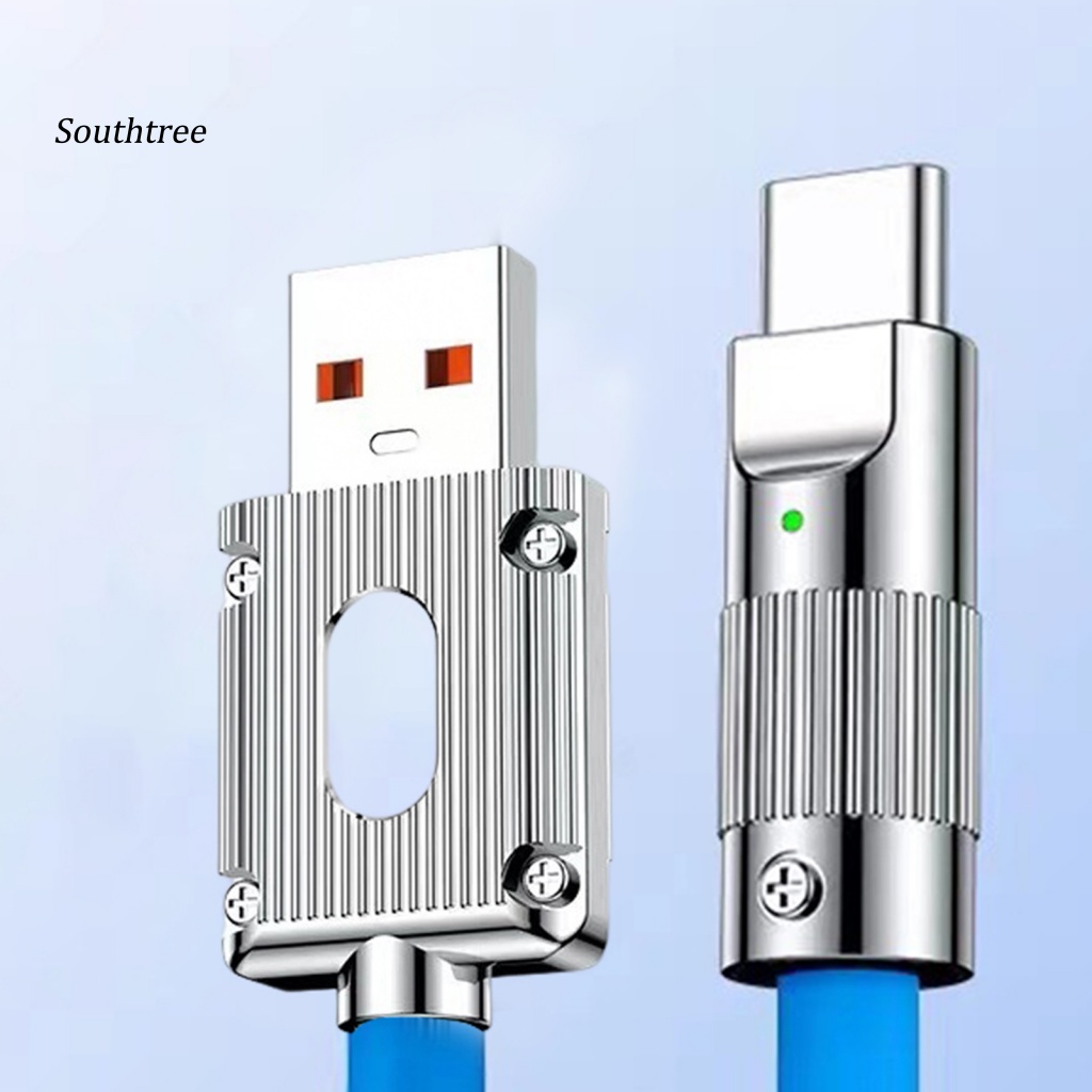 Cáp Sạc Type-C Có Đèn Báo Tín Hiệu Cho Điện Thoại