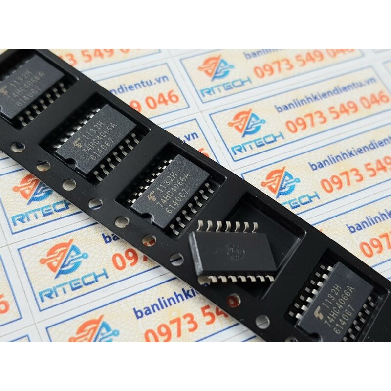 ​[Combo 5 chiếc] TC74HC4066AF 74HC4066A 5.2mm IC số SOP-14