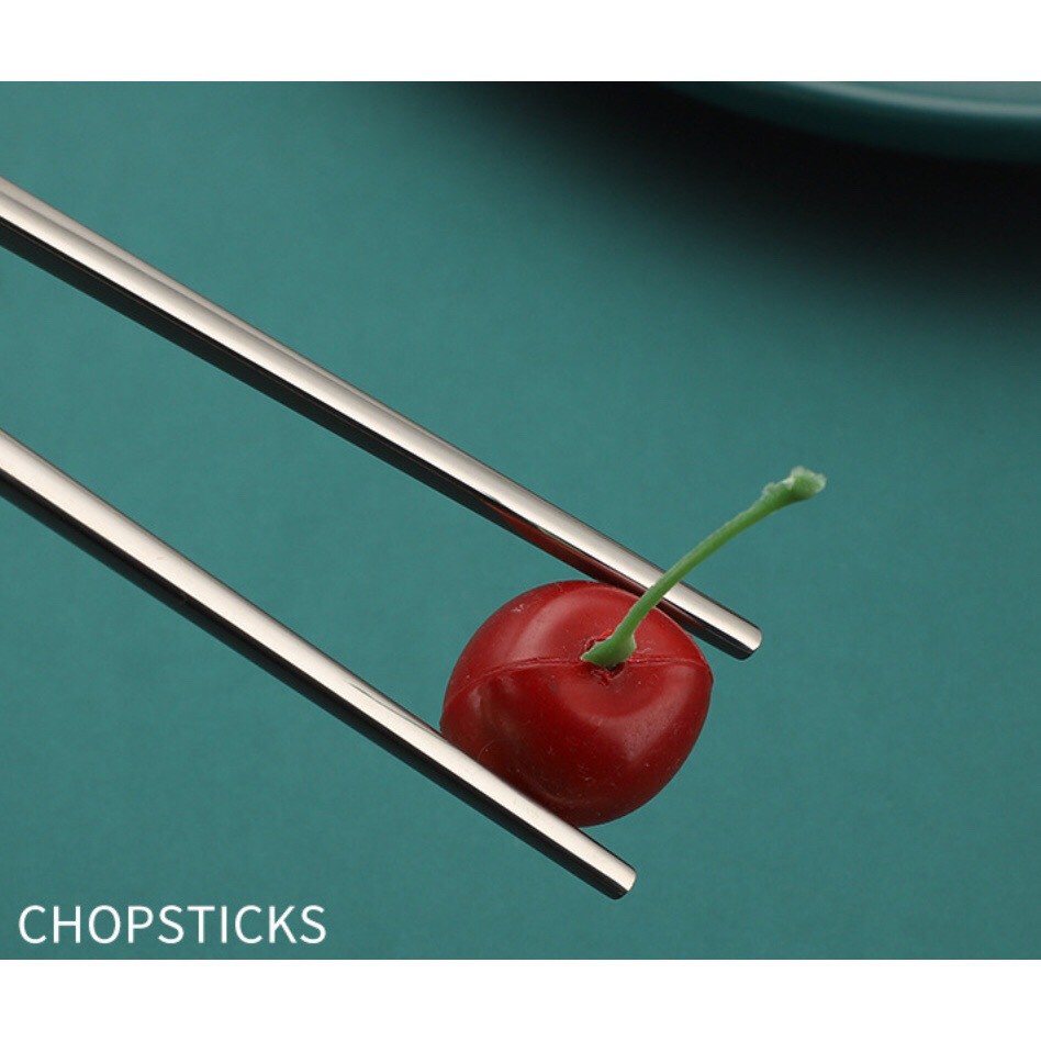 đũa inox. bộ đũa inox 304 cao cấp. bộ đũa inox 304 mạ vàng sang chảnh | BigBuy360 - bigbuy360.vn