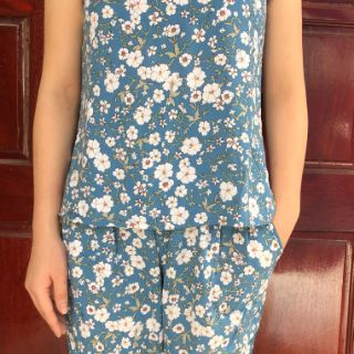 Com bo 2 Bộ lanh mặc nhà
