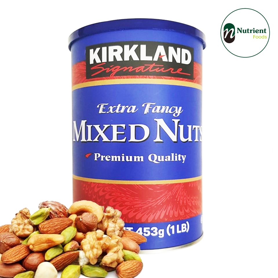 【Mix Hạt Hỗn Hợp】KIRKLAND Dinh Dưỡng Cao Cấp Mỹ 454g (Nho khô, óc chó, hanh nhân, bí xanh...) - Nutrient Foods