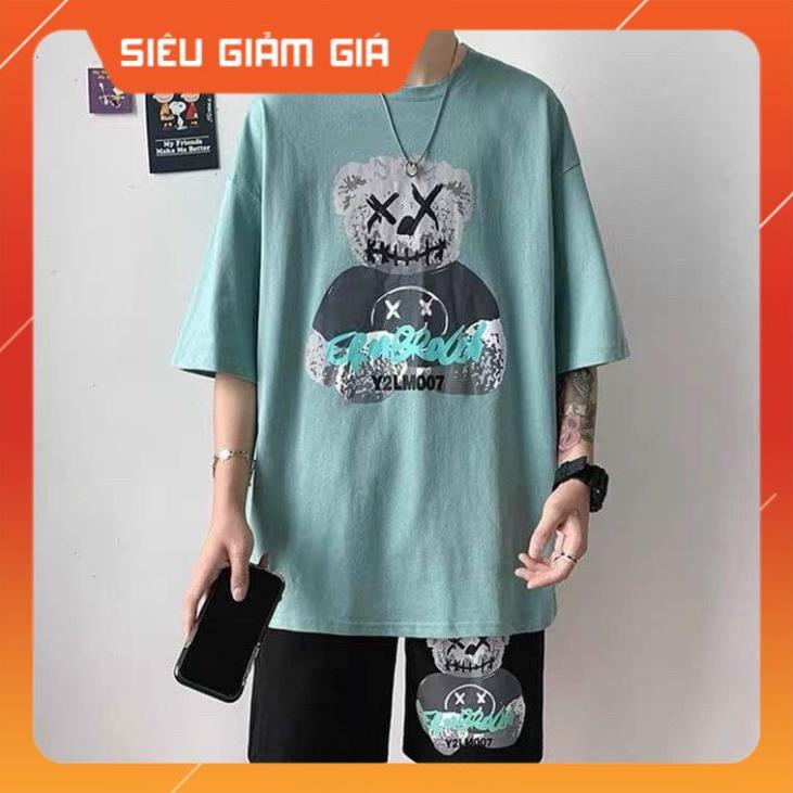 Sét đồ bộ mặc nhà nam- đồ thể thao nam in hình GẤU