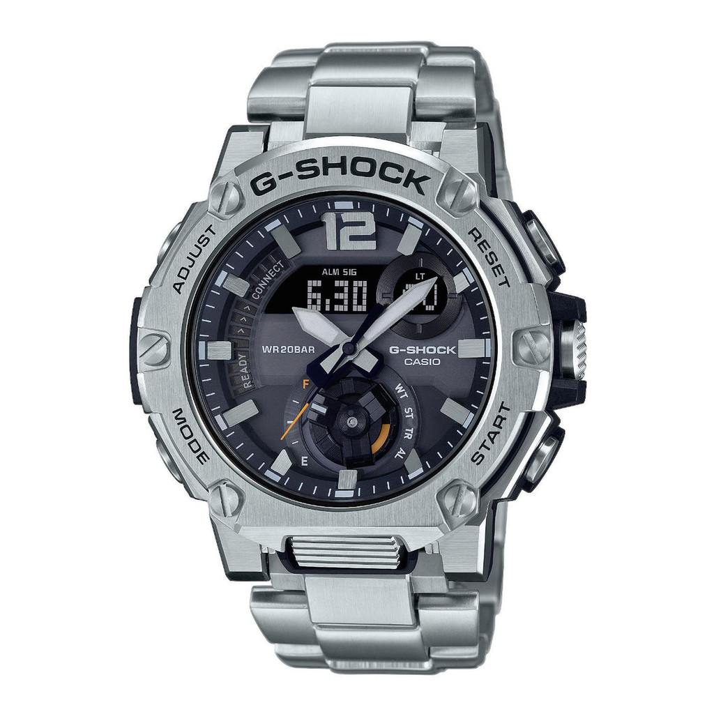 Đồng Hồ Casio Nam Dây Thép Không Ghỉ GSHOCK GST-B300E-5AER Chính Hãng