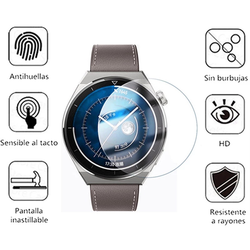 Kính Cường Lực HD Bảo Vệ Màn Hình Đồng Hồ Huawei Watch GT 3 2 Pro