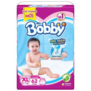 Bỉm tã dán Bobby Jumbo siêu mỏng đủ size cho bé