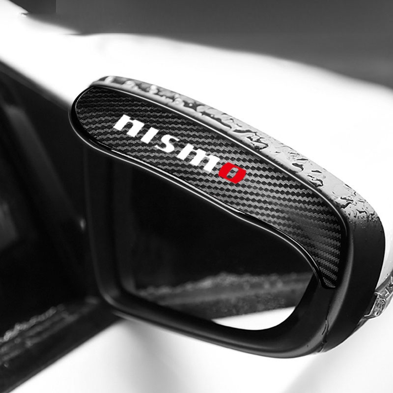 Set 2 Vỏ Bọc Kính Chiếu Hậu Họa Tiết Sợi Carbon Cho Nissan Qashqai Juke X trail T32 T31 Tiida Almera March Nismo