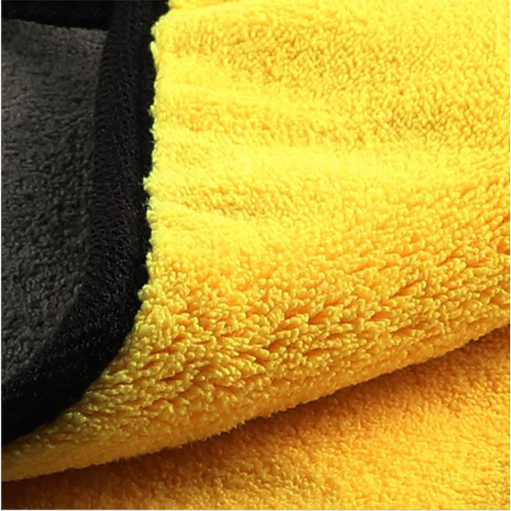 [ SIÊU RẺ ] KHĂN MICROFIBER 2 LỚP LAU XE Ô TÔ, NHÀ CỬA CHUYÊN DỤNG KÍCH THƯỚC 30 X 40 CM