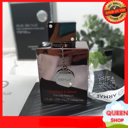 Nước Hoa Dubai Armaf Club De Nuit Man Eau De - Dành Cho Nam Huyền Bí Đầy Mạnh Mẽ Cá Tính