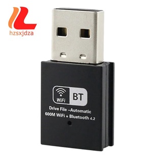 Card mạng wifi không dây băng tần kép 600M cho máy tính/laptop