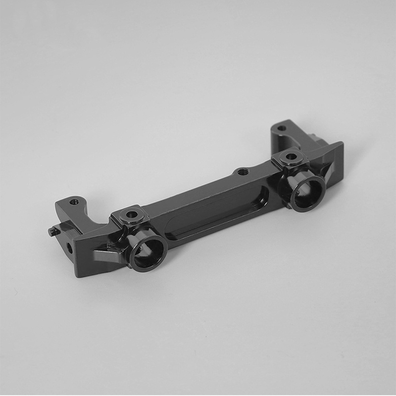 Bộ Thanh Chắn Trước Bằng Hợp Kim Nhôm Kèm Giá Đỡ Servo Dành Cho Xe Đồ Chơi 1 / 10 RC Axial SCX10 II 90046 90047