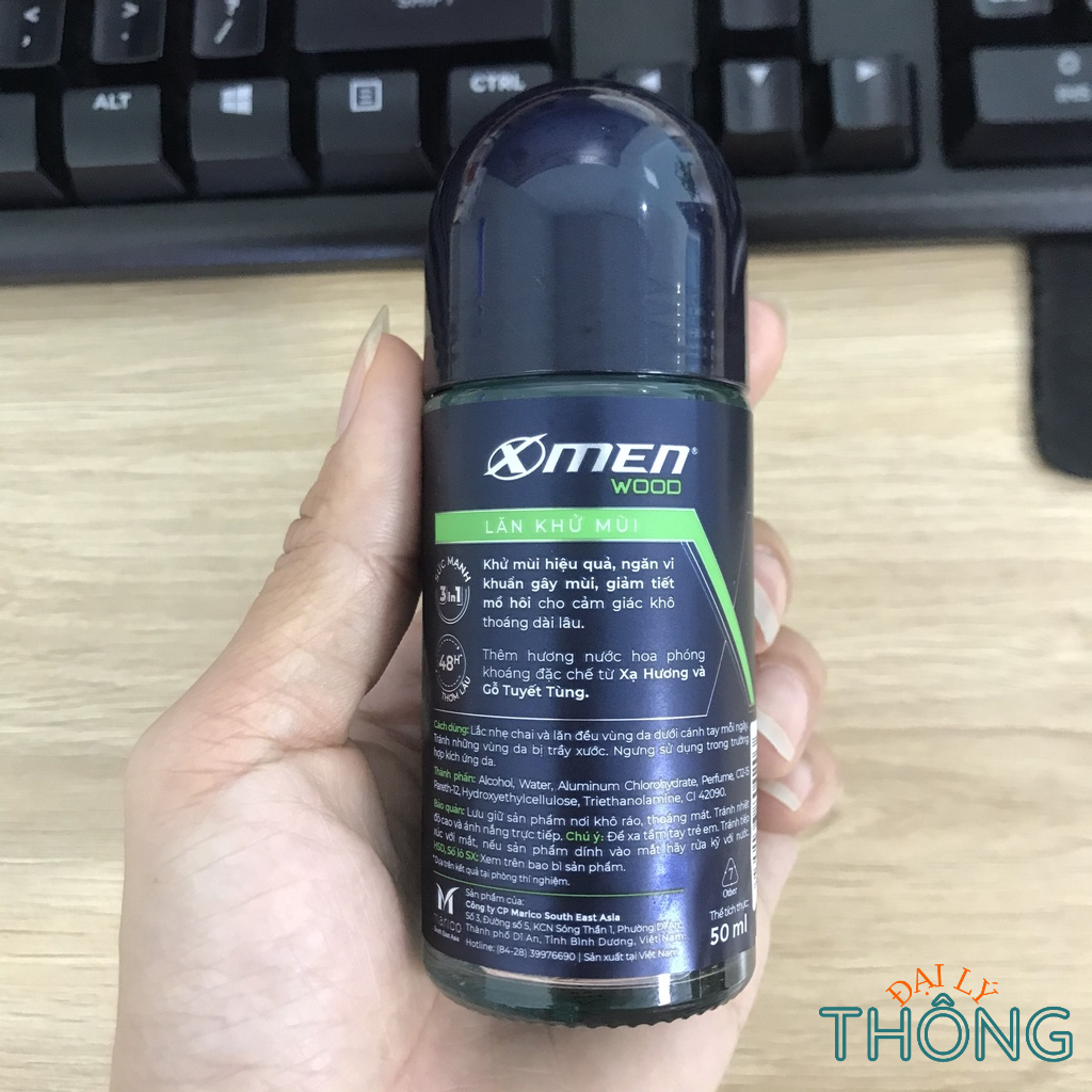 Xịt khử mùi nam X-Men Wood Sport / Fire Active 150ml - Lăn nách nam Xmen 50ml