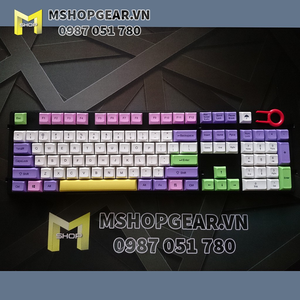 Keycap DSA dye-sub hana color 105 keys