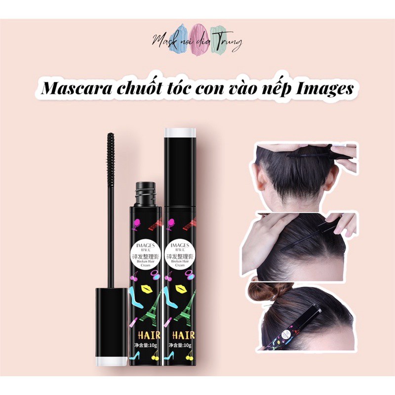 Chải tóc Mascara tạo kiểu tóc đẹp vuốt tóc con gọn vào nếp Images