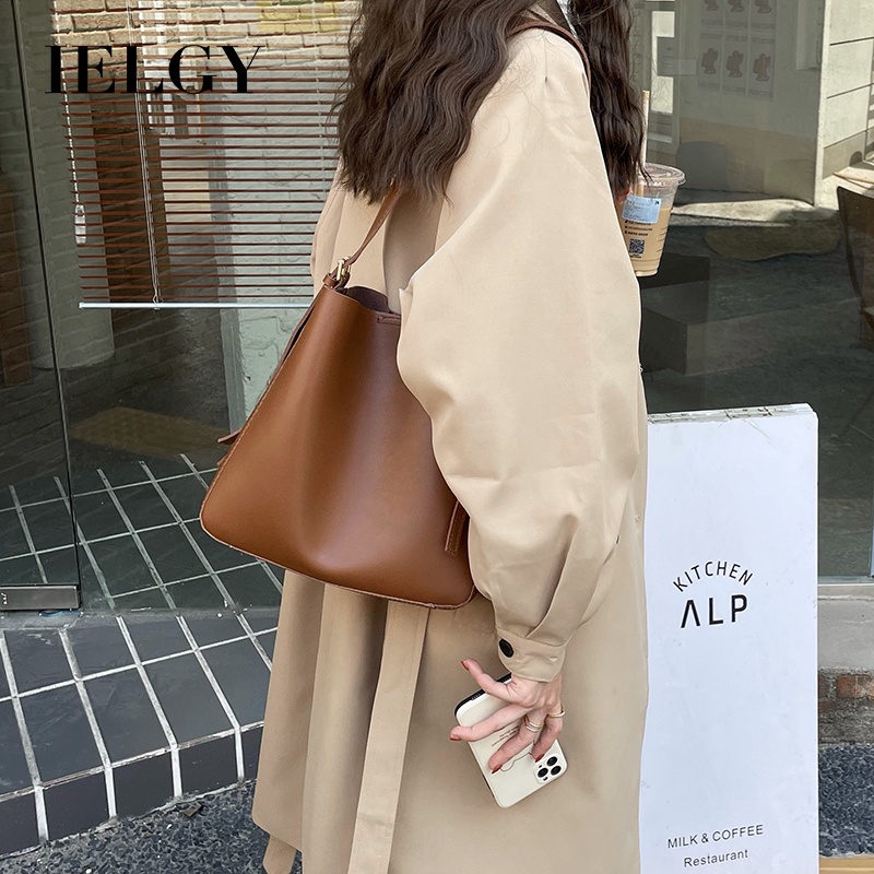 Túi Đeo Vai IELGY Cỡ Lớn Phong Cách Cổ Điển Thời Trang