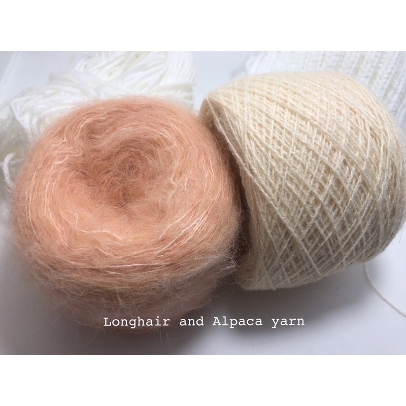 Longhair cuộn 100gr Len Mohair dài