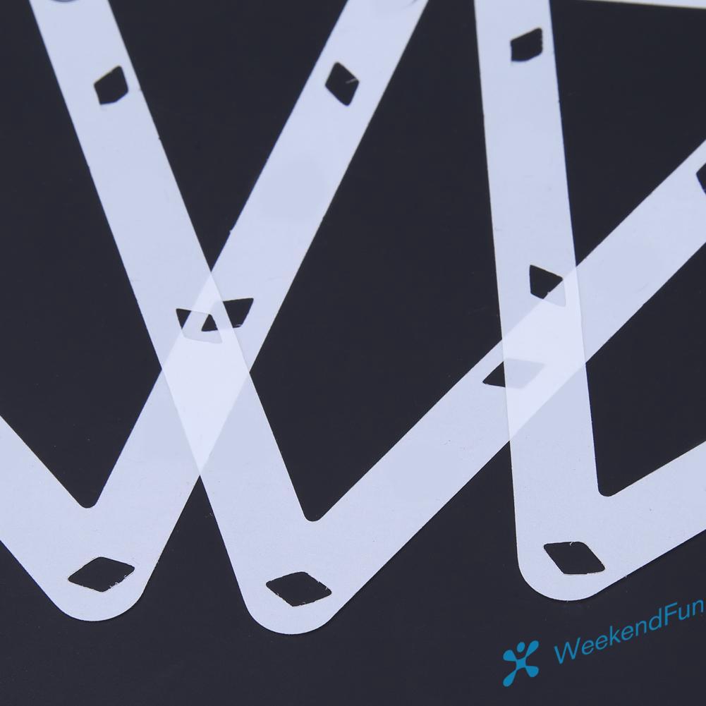 Set 6 khuôn xếp bóng bida hình tam giác 9/10 quả bóng độc đáo