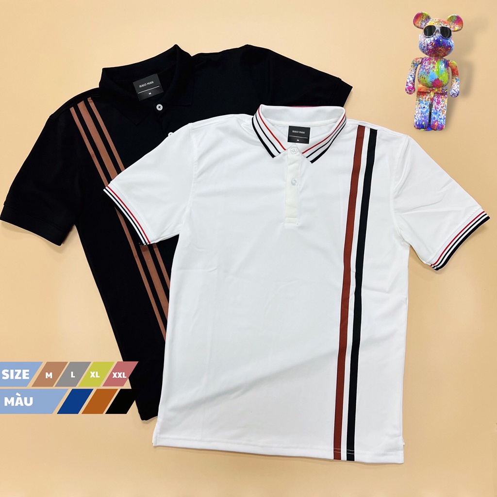 Aó polo nam cổ bẻ BEMAN-PL1 thun basic cộc tay,vải cá sấu cotton,form dáng trẻ trung,năng động