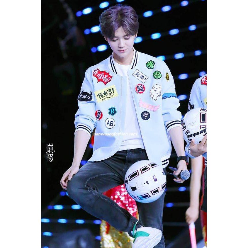 Áo khoác bomber Hàn Quốc giống thần tượng