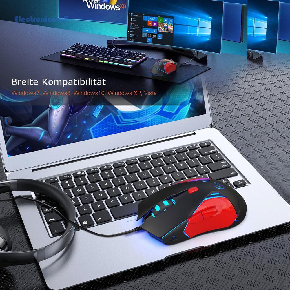 Chuột Quang Gaming Có Dây Ywyt G837 3200dpi