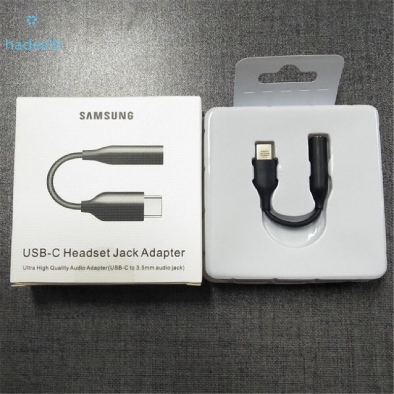 Cáp Chuyển Đổi Samsung Type C Sang Jack 3.5mm Chính Hãng (Usb-C to 3.5mm Audio Jack), Nguyên Seal, Bảo Hành Hãng