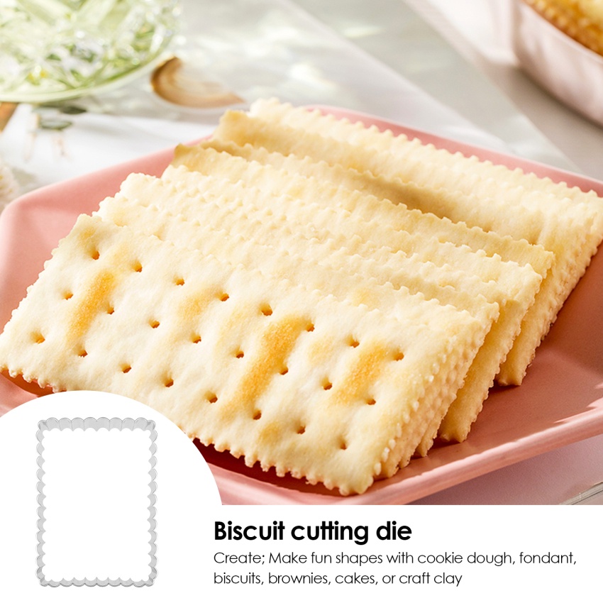 Khuôn Cắt Bánh Quy Hình Chữ Nhật / Sáo Độc Đáo