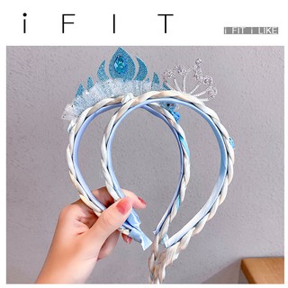 Băng Đô iFIT Kiểu Tóc Giả Thắt Bím Dành Cho Trẻ Em