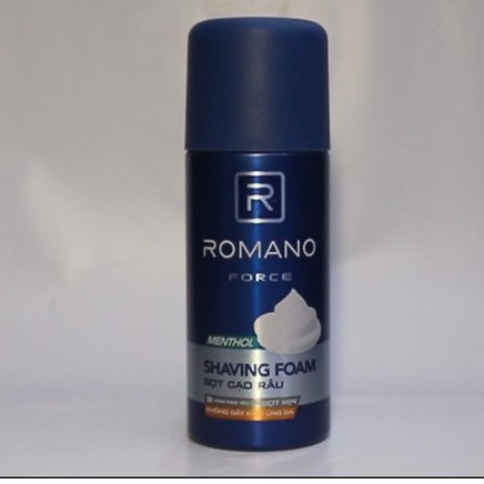 Bọt cạo râu Romano force 175ml