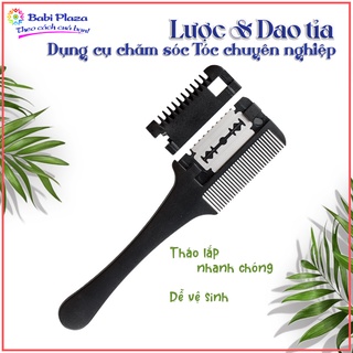 Lược tỉa thưa tóc Romei XFS001 - Dụng cụ chăm sóc tóc nữ giới chuyên nghiệp